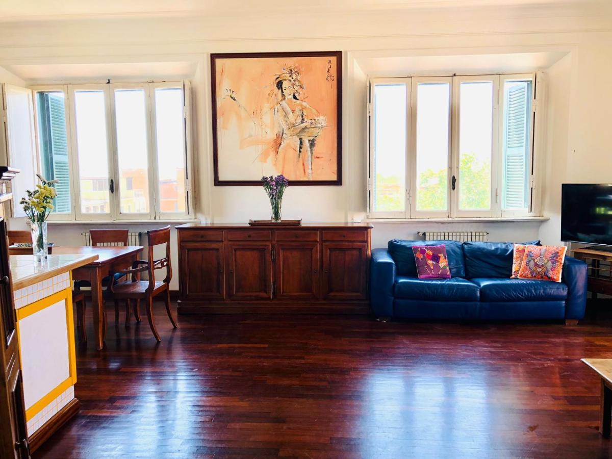 Apartmán Penthouse Sea View Lido di Ostia Exteriér fotografie