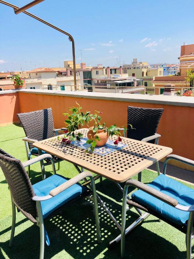 Apartmán Penthouse Sea View Lido di Ostia Exteriér fotografie