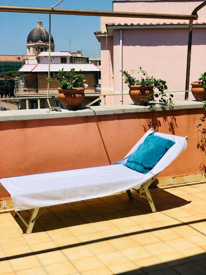 Apartmán Penthouse Sea View Lido di Ostia Exteriér fotografie