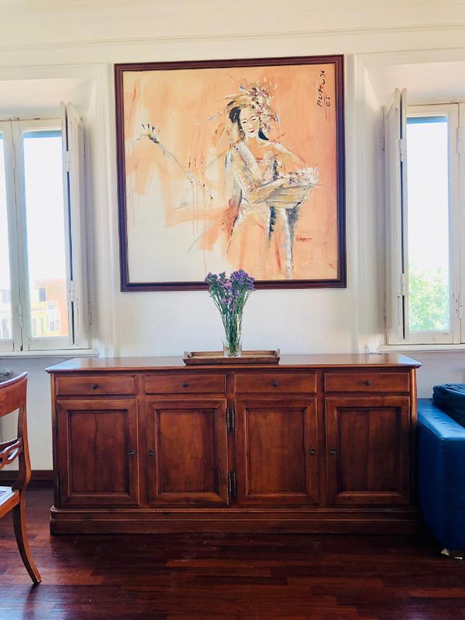 Apartmán Penthouse Sea View Lido di Ostia Exteriér fotografie